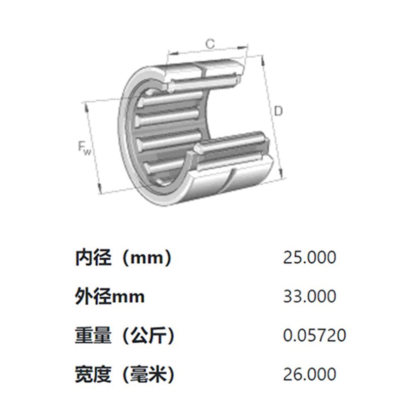 德國(guó)INA軸承F-29260.RNA海德堡印刷機(jī)滾柱軸承現(xiàn)貨供應(yīng)(圖2)